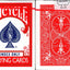 PlayingCardDecks.com-Index Only Stripper Bicycle Playing Cards: Red Deck