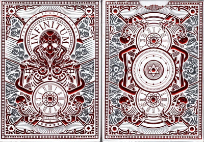 PlayingCardDecks.com-INFINITUM Ghost White Playing Cards WJPC