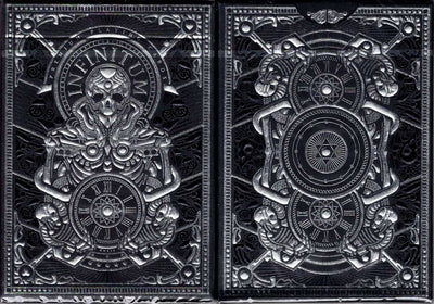 PlayingCardDecks.com-INFINITUM Midnight Black Playing Cards WJPC