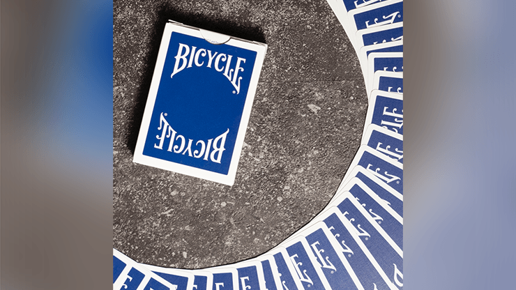 PlayingCardDecks.com-Insignia Back Blue Bicycle Playing Cards