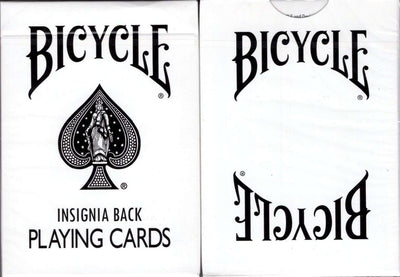 PlayingCardDecks.com-Insignia Back White Bicycle Playing Cards