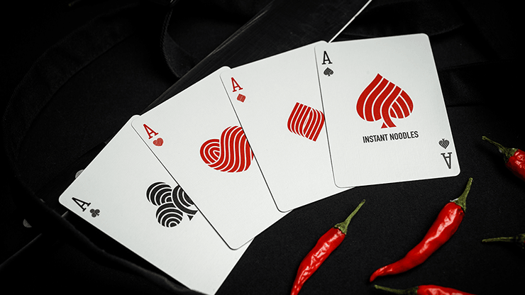 PlayingCardDecks.com-Instant Noodles Spicy Playing Cards USPCC
