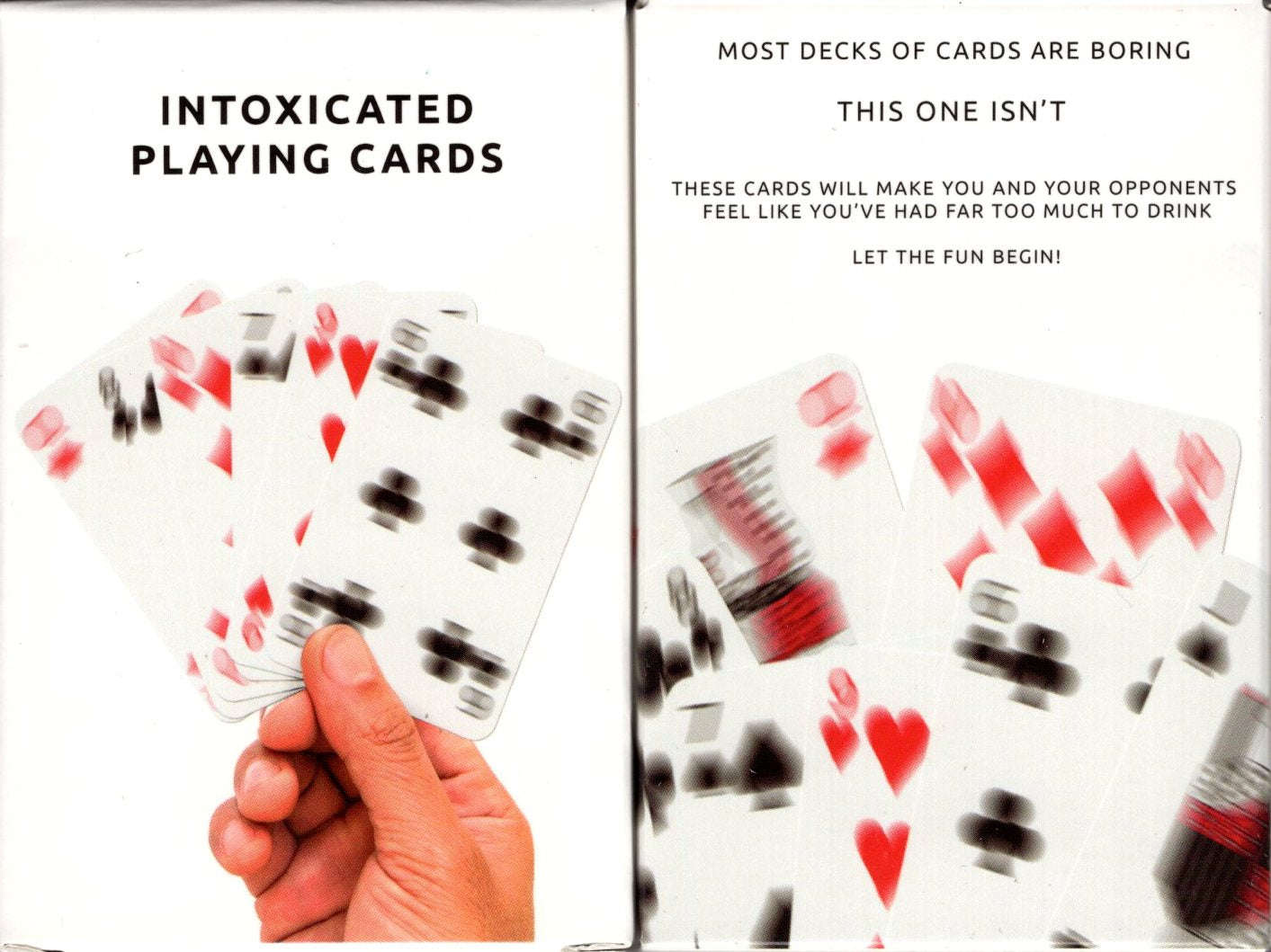 Intoxication Game Intoxicated Playing Cards – PlayingCardDecks.com
