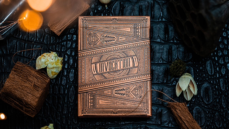 PlayingCardDecks.com-Invocation Copper Playing Cards USPCC