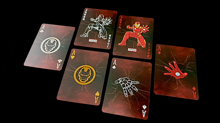 PlayingCardDecks.com-Iron Man v2 Playing Cards JLCC