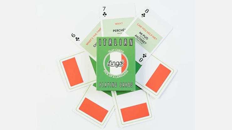 PlayingCardDecks.com-Italian Lingo Playing Cards