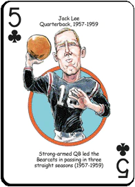 Cincinnati Football Heroes Playing Cards