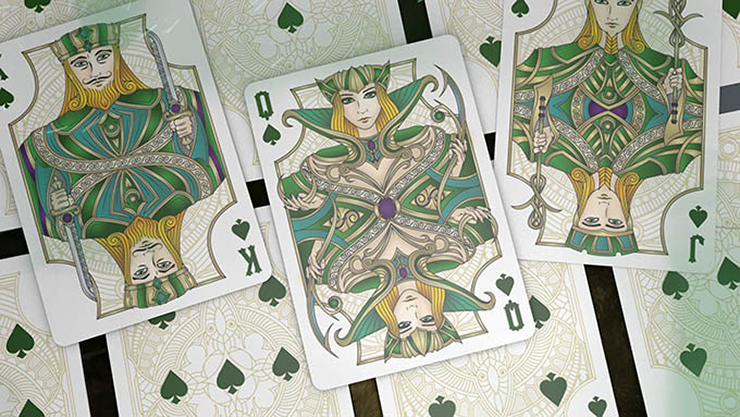 PlayingCardDecks.com-Jade Bicycle Playing Cards