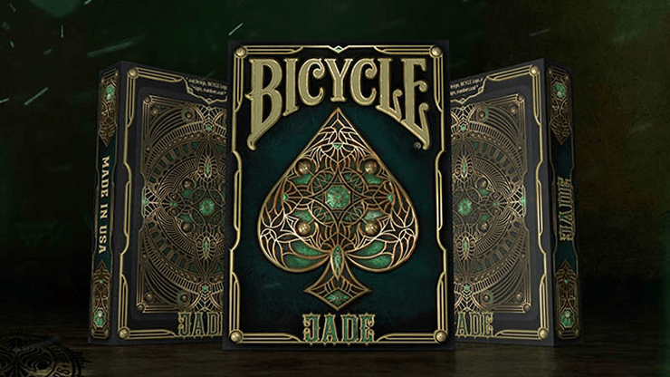 PlayingCardDecks.com-Jade Bicycle Playing Cards