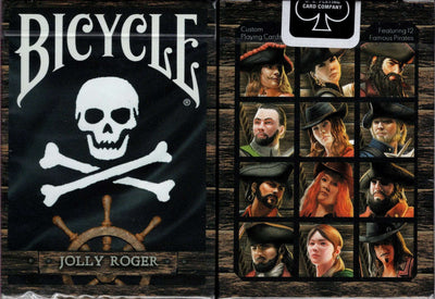 PlayingCardDecks.com-Jolly Roger Gilded Bicycle Playing Cards
