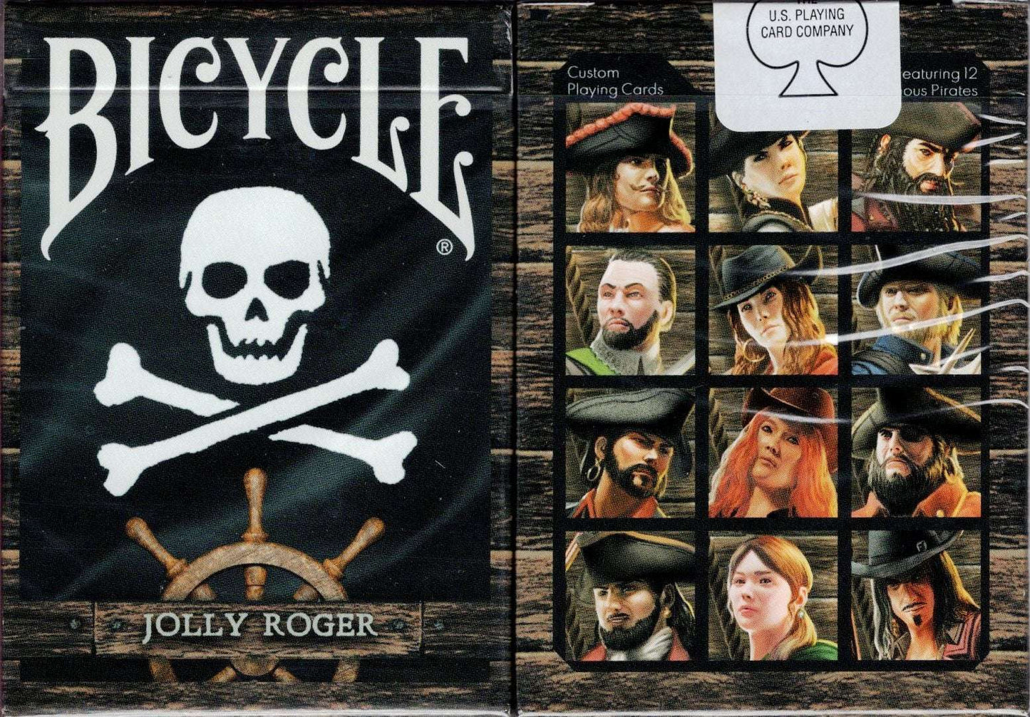 PlayingCardDecks.com-Jolly Roger Stripper Bicycle Playing Cards