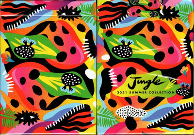 PlayingCardDecks.com-Jungle 2021 Summer Collection Gilded Playing Cards USPCC