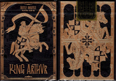 PlayingCardDecks.com-King Arthur Gold Playing Cards USPCC
