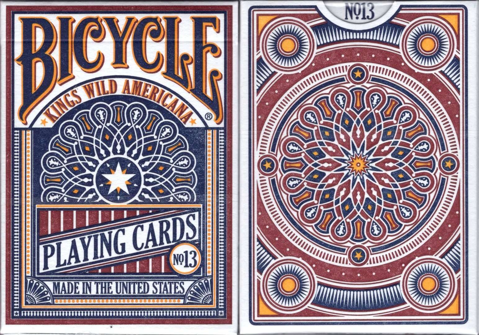PlayingCardDecks.com-Kings Wild Americana Bicycle Playing Cards