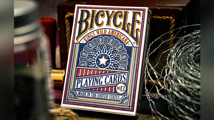 PlayingCardDecks.com-Kings Wild Americana Bicycle Playing Cards