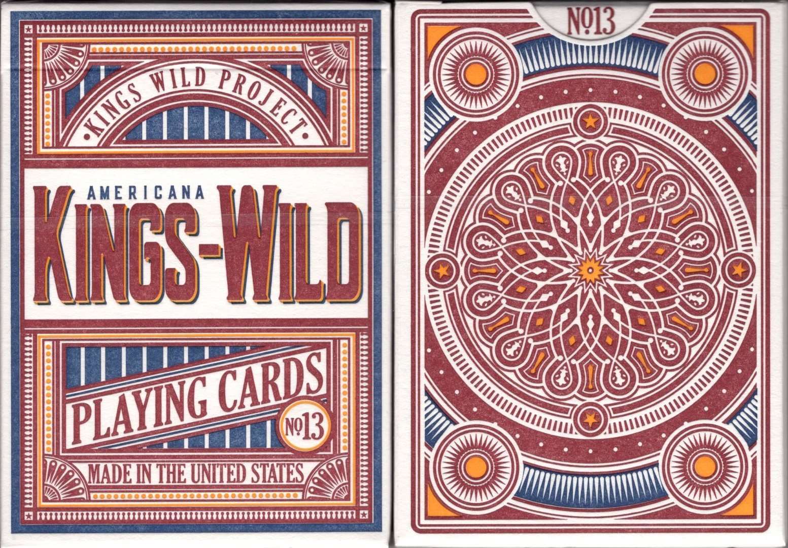 PlayingCardDecks.com-Kings Wild Americanas Murphy's Edition Playing Cards USPCC