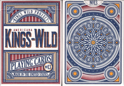 PlayingCardDecks.com-Kings Wild Americanas Standard Playing Cards USPCC
