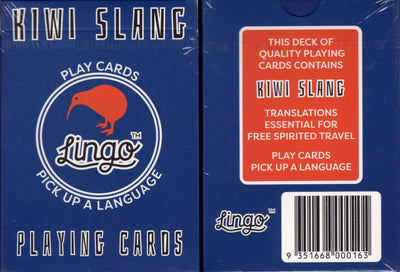 PlayingCardDecks.com-Kiwi Slang Lingo Playing Cards