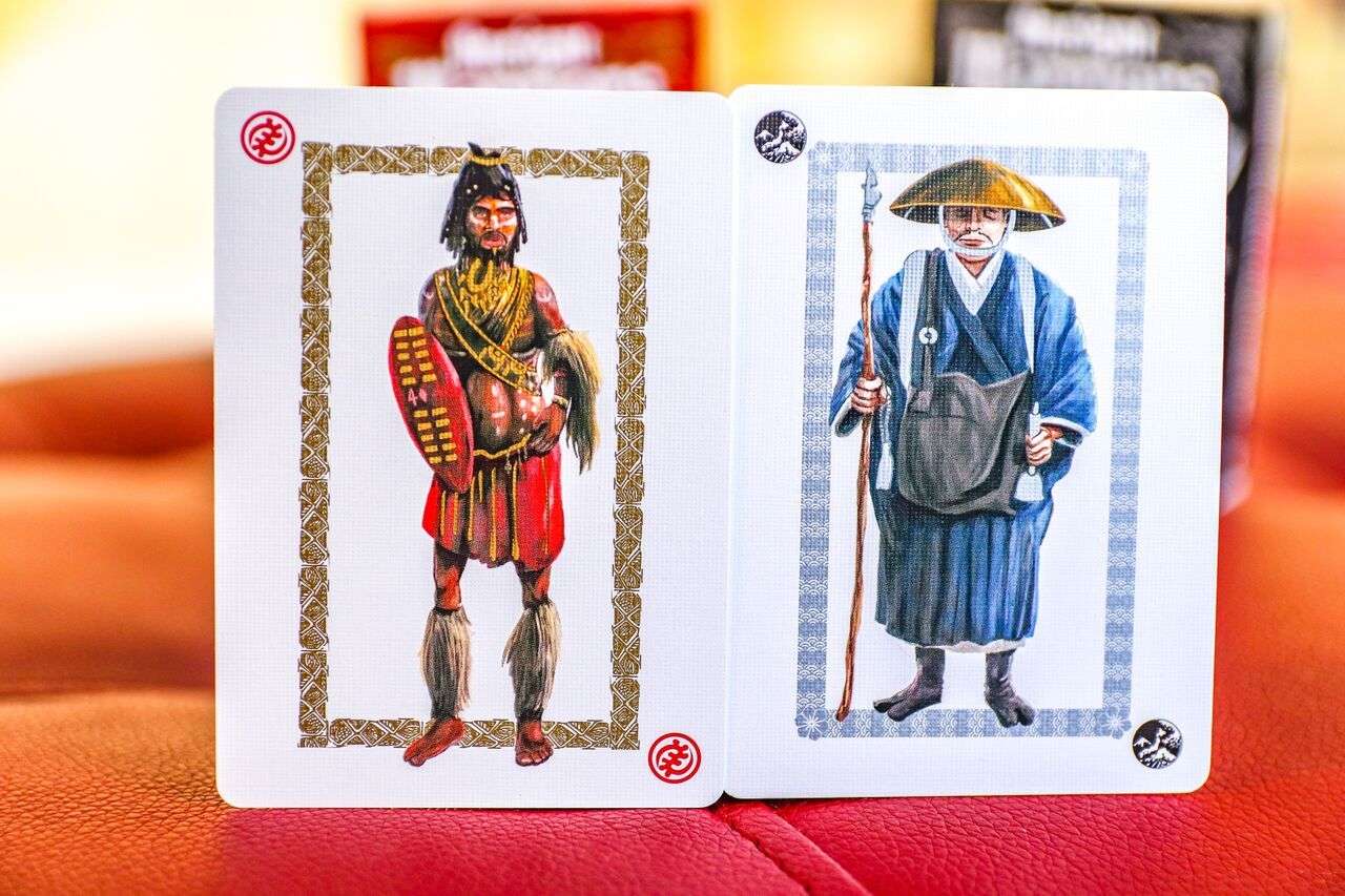 PlayingCardDecks.com-Ancient Warriors Playing Cards USPCC