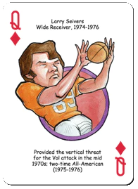 Tennessee Football Heroes Playing Cards