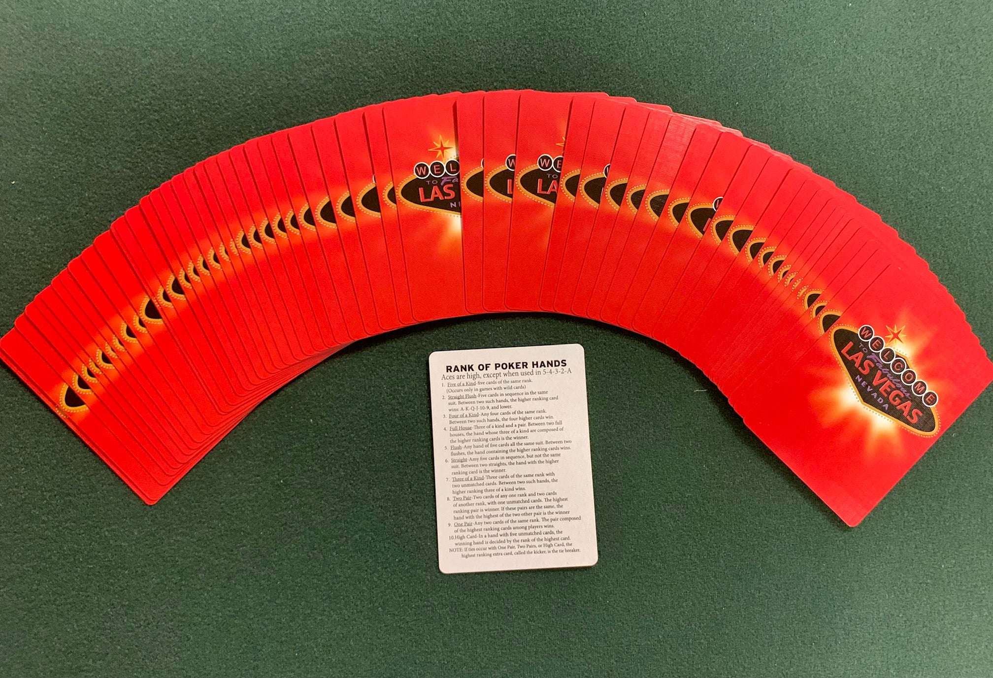 Las Vegas Souvenir Playing Cards