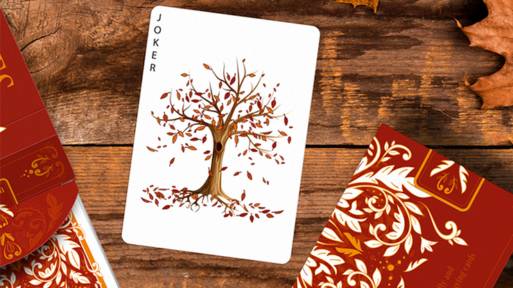 PlayingCardDecks.com-Leaves Autumn Playing Cards USPCC