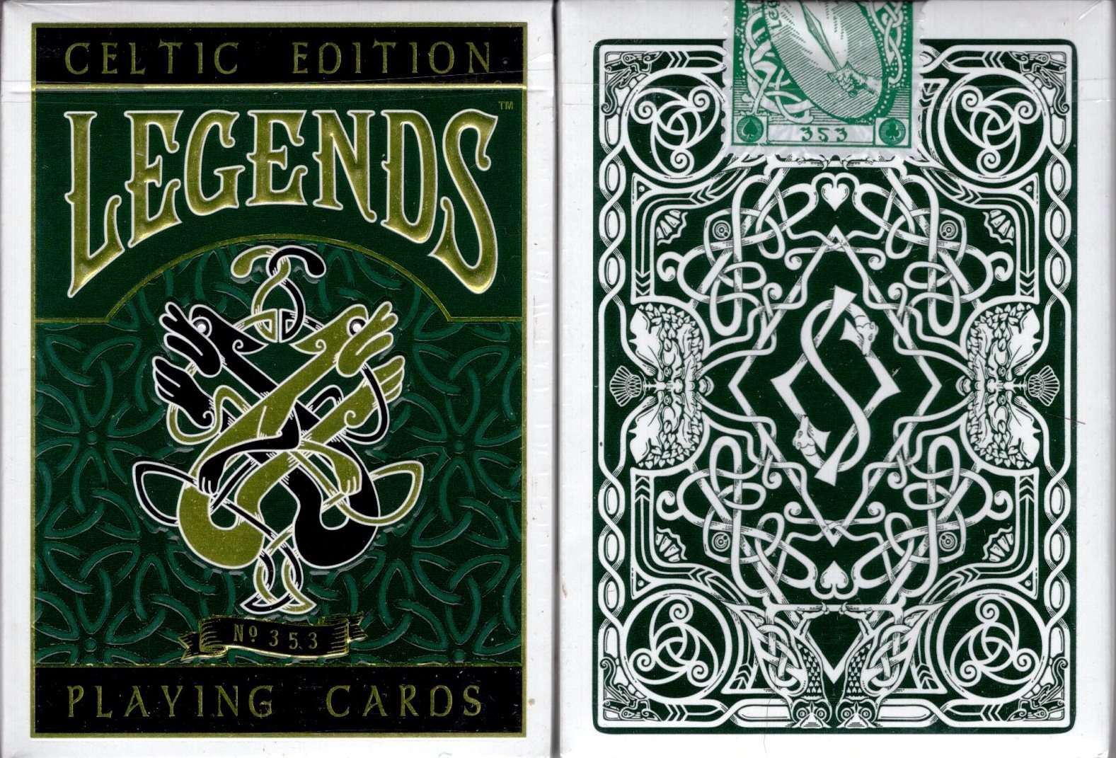 PlayingCardDecks.com-Legends Celtic Playing Cards LPCC