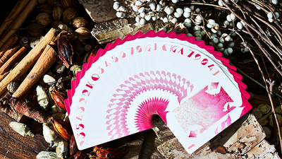 PlayingCardDecks.com-Lonely Wolf Pink Playing Cards USPCC
