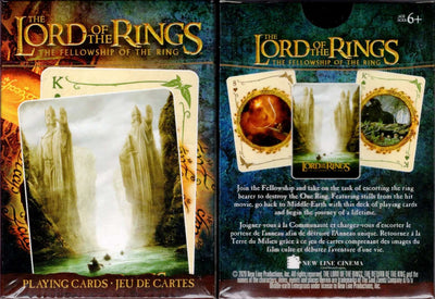 PlayingCardDecks.com-Lord of the Rings The Fellowship Of The Ring Playing Cards Aquarius