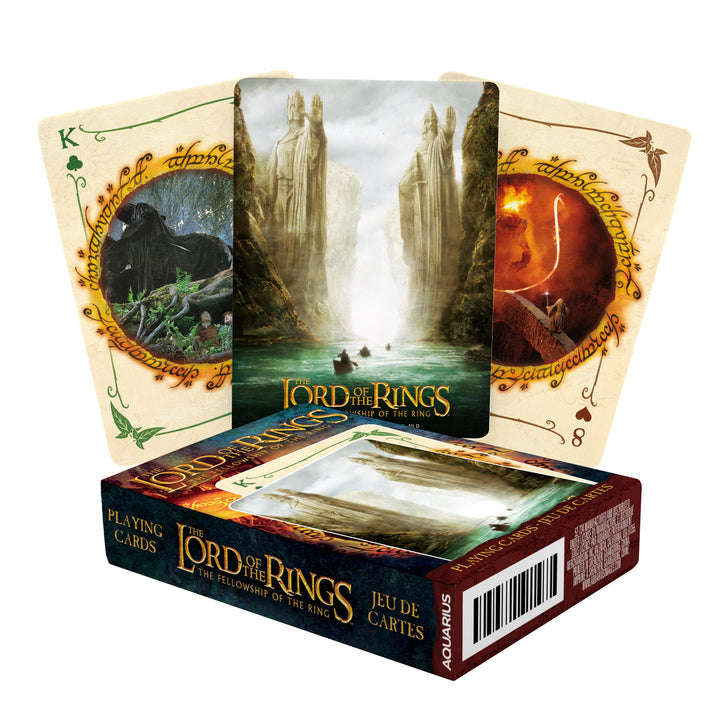 PlayingCardDecks.com-Lord of the Rings The Fellowship Of The Ring Playing Cards Aquarius
