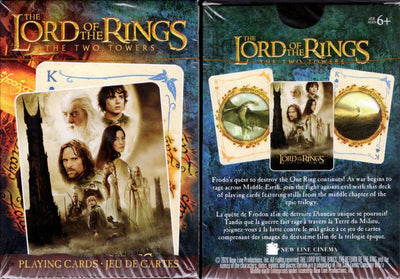 PlayingCardDecks.com-Lord of the Rings The Two Towers Playing Cards Aquarius