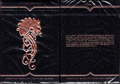 PlayingCardDecks.com-Luminosity Luxury Gilded Playing Cards USPCC