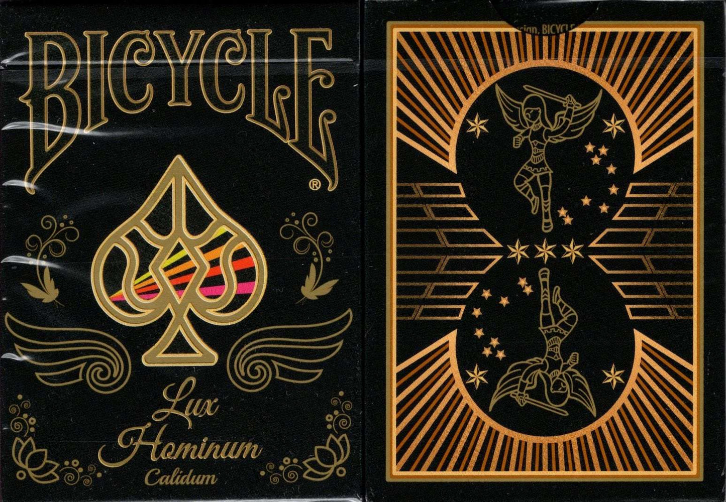PlayingCardDecks.com-Lux Hominum Calidum Bicycle Playing Cards