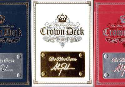 PlayingCardDecks.com-Luxury Crown Decks 3 Deck Set USPCC