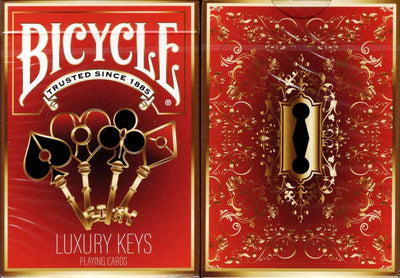 PlayingCardDecks.com-Luxury Keys Bicycle Playing Cards
