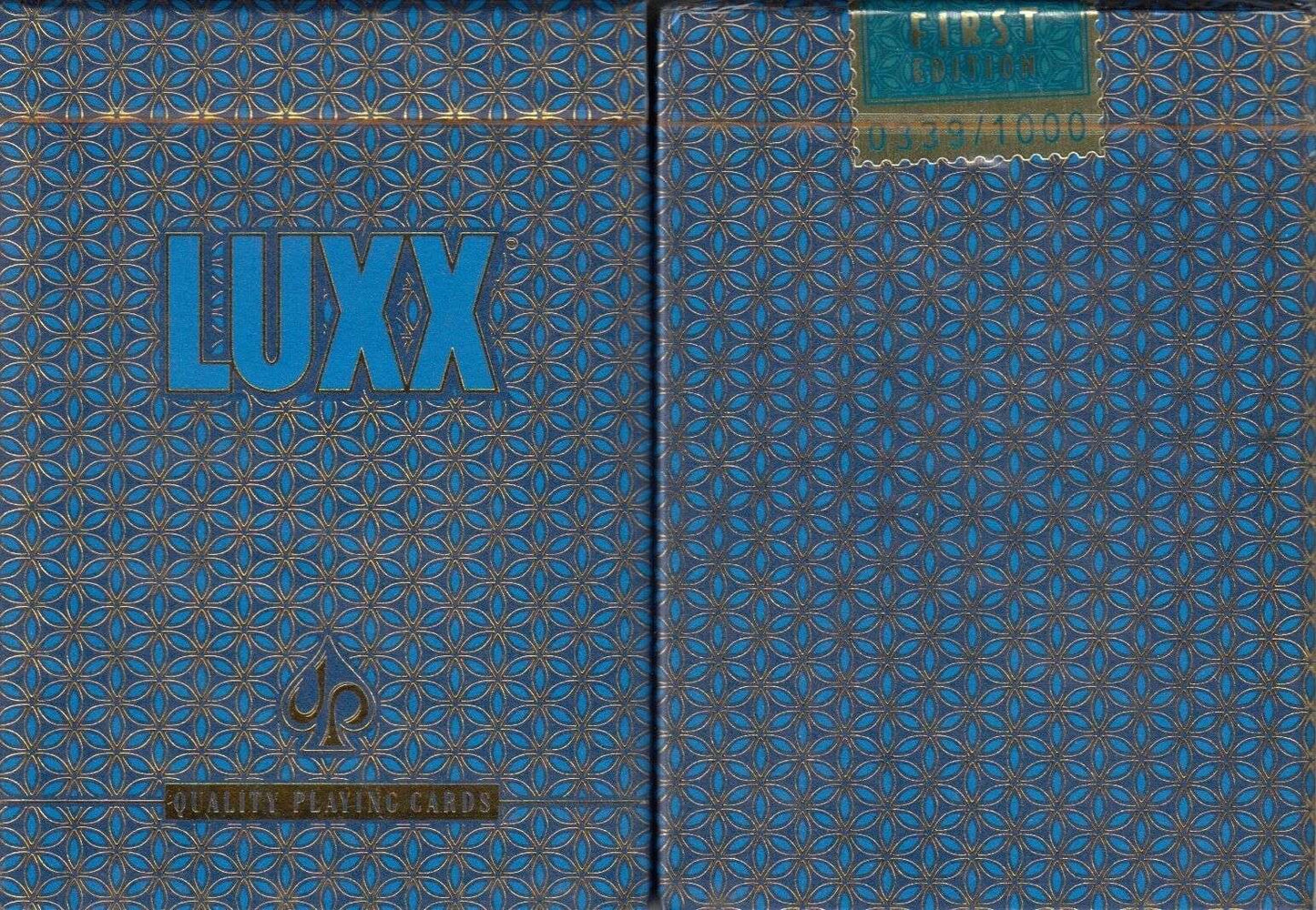 PlayingCardDecks.com-LUXX Elliptica Playing Cards LPCC: Blue