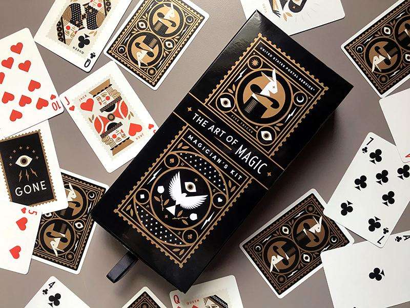 PlayingCardDecks.com-The Art of Magic Kit by USPS & USPCC