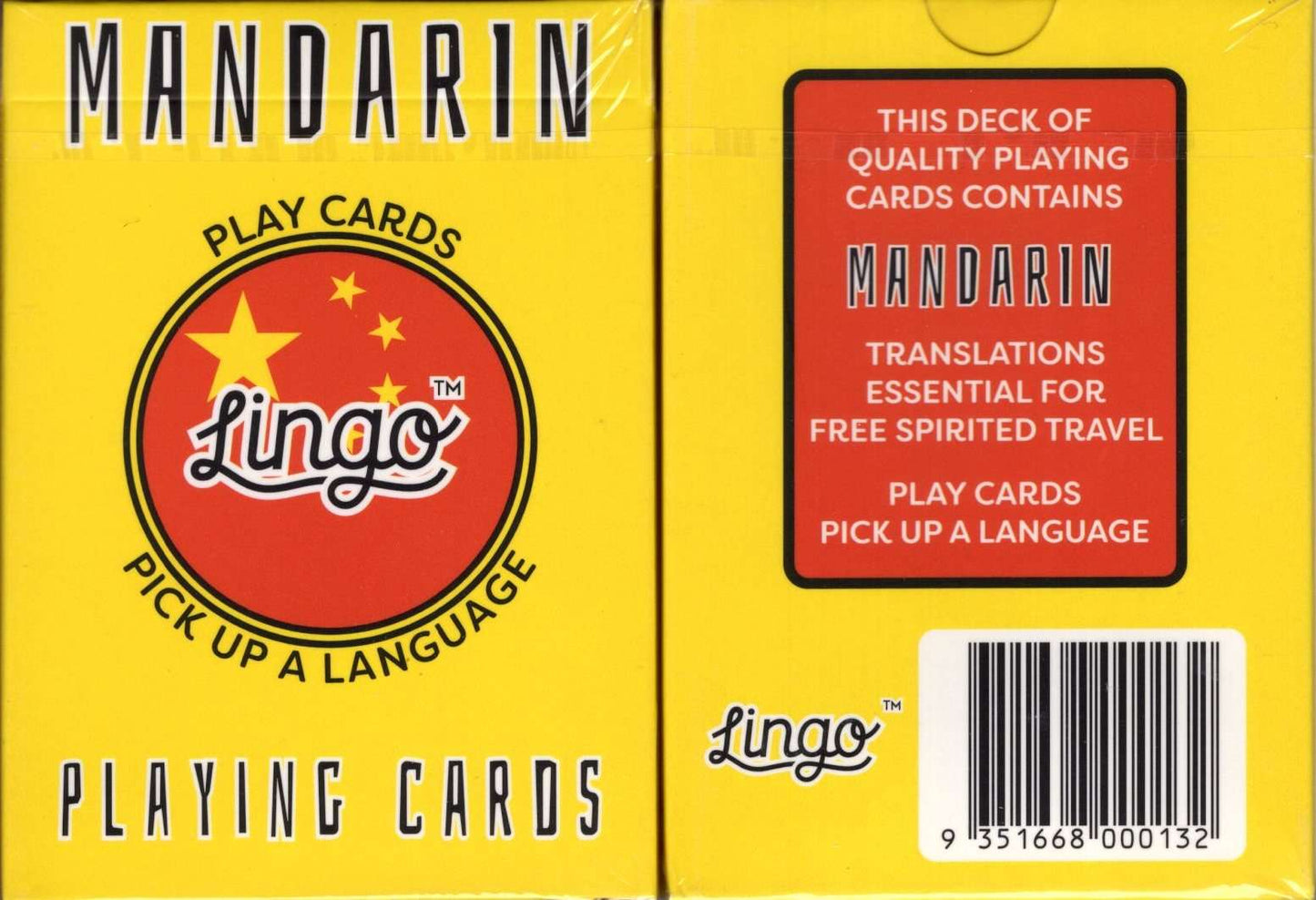 PlayingCardDecks.com-Mandarin Lingo Playing Cards