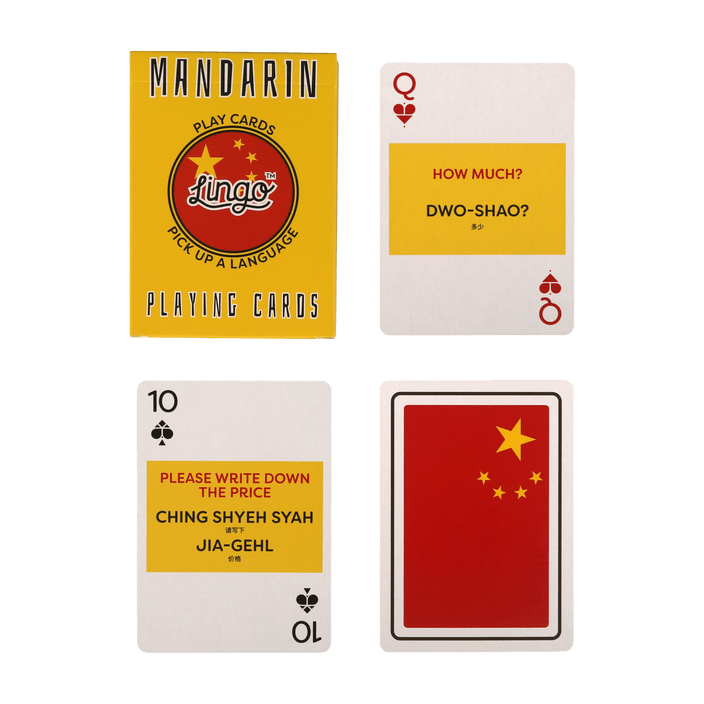 PlayingCardDecks.com-Mandarin Lingo Playing Cards