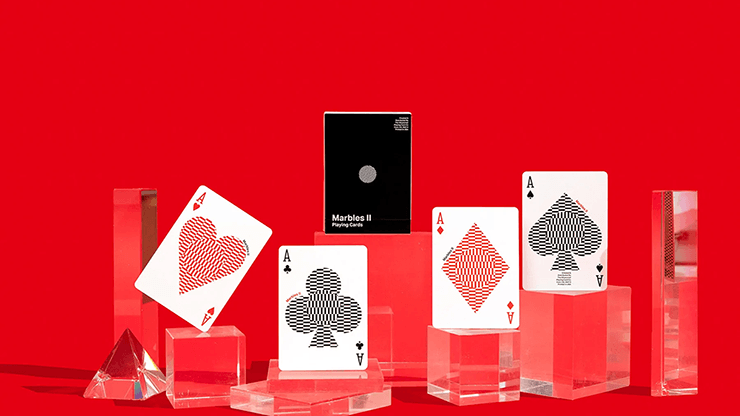 PlayingCardDecks.com-Marbles v2 Playing Cards USPCC