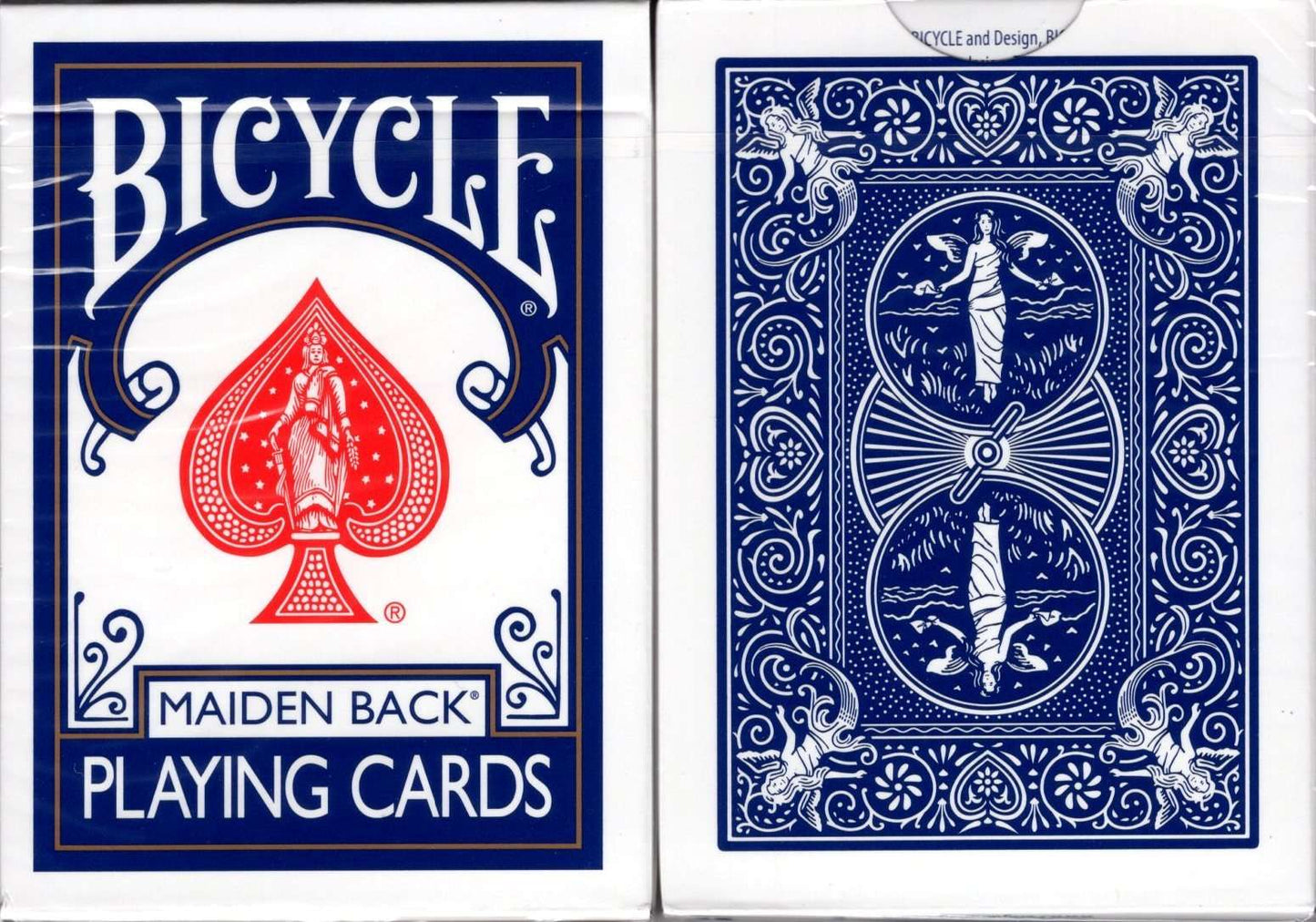 PlayingCardDecks.com-Marked Maiden Back Bicycle Playing Cards: Blue