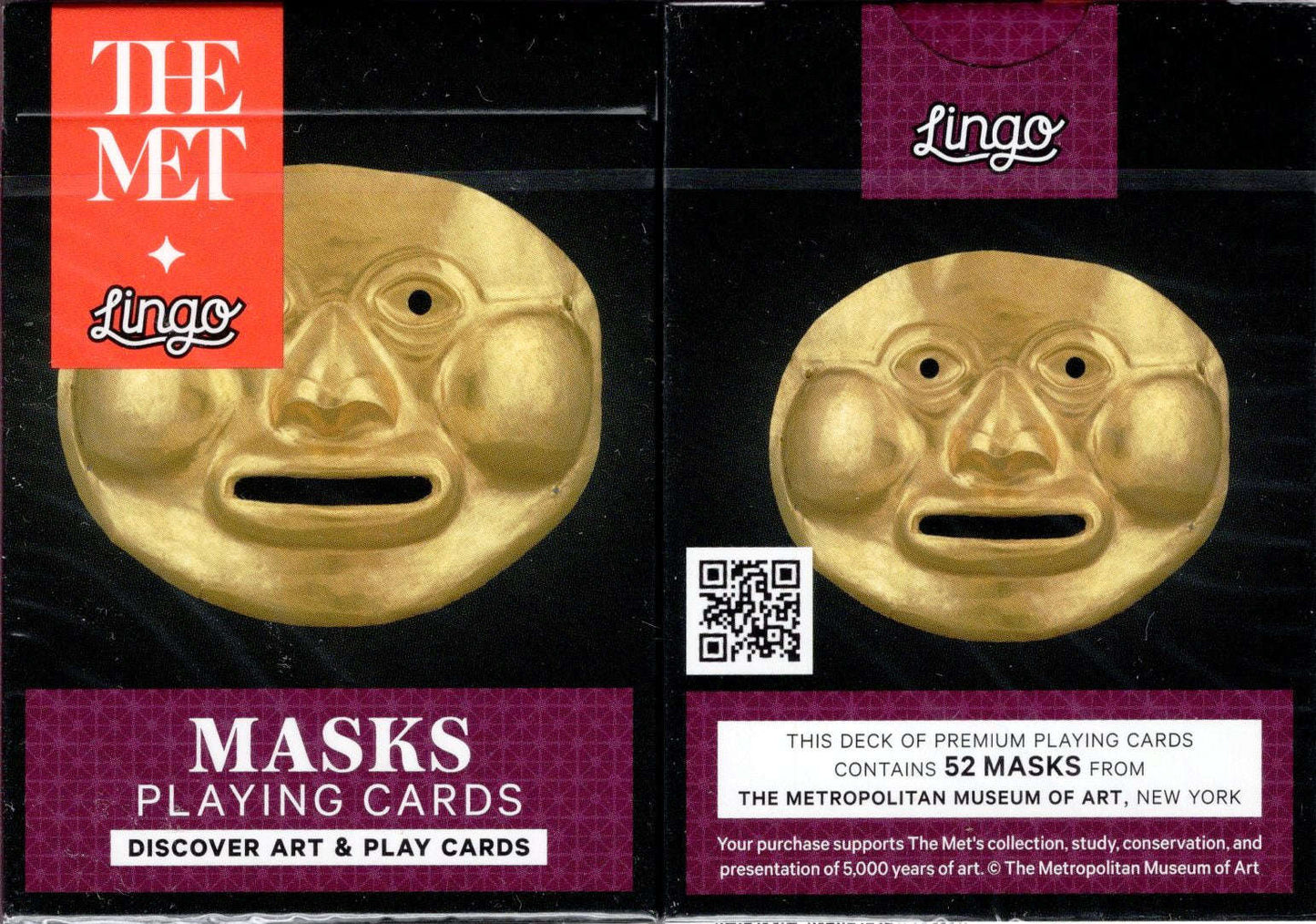 PlayingCardDecks.com-Masks of the Met Playing Cards USPCC