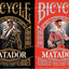 PlayingCardDecks.com-Matador Gilded Bicycle Playing Cards: 2 Deck Set