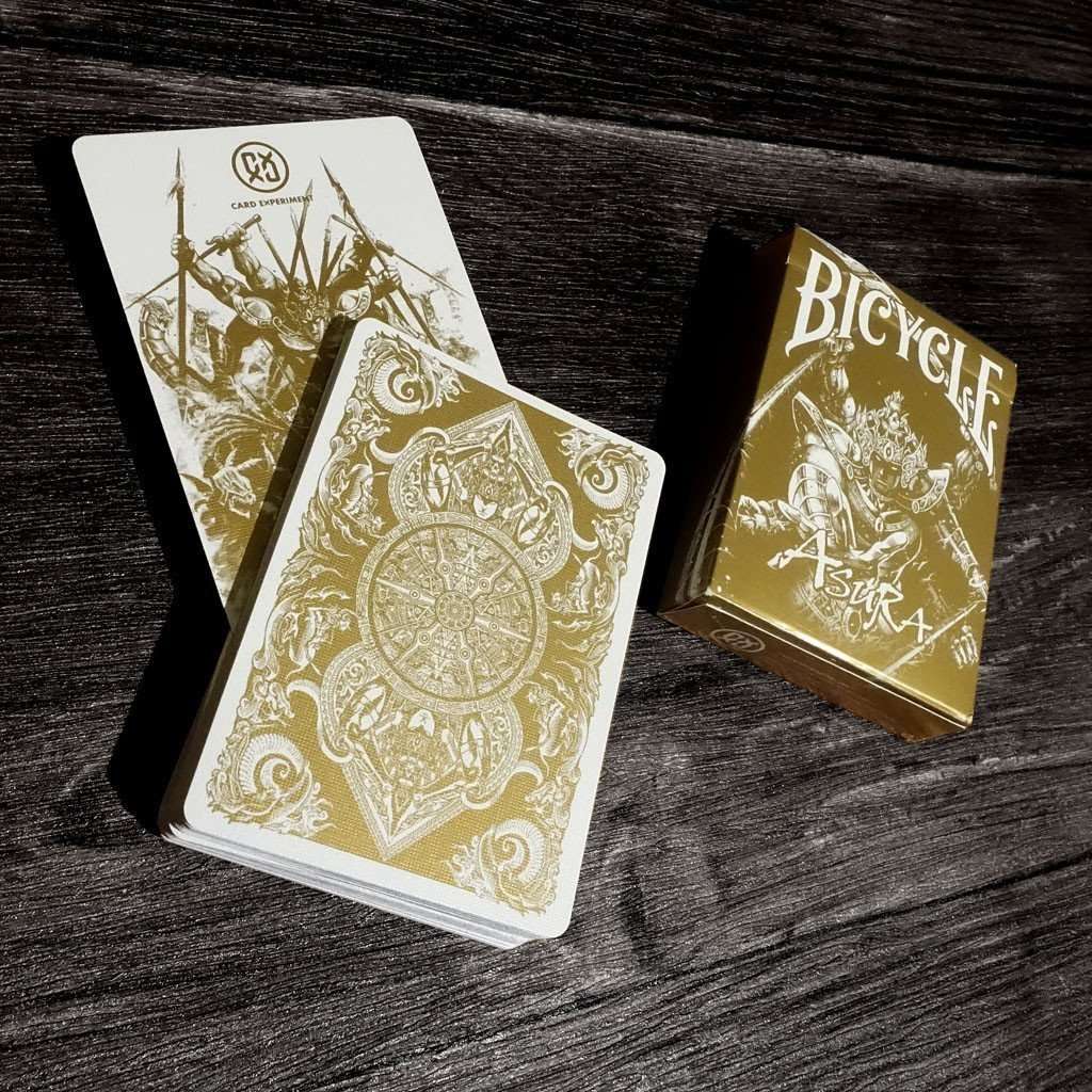 PlayingCardDecks.com-Asura Gold Bicycle Playing Cards