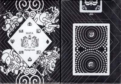 PlayingCardDecks.com-Maya Magic White Playing Cards
