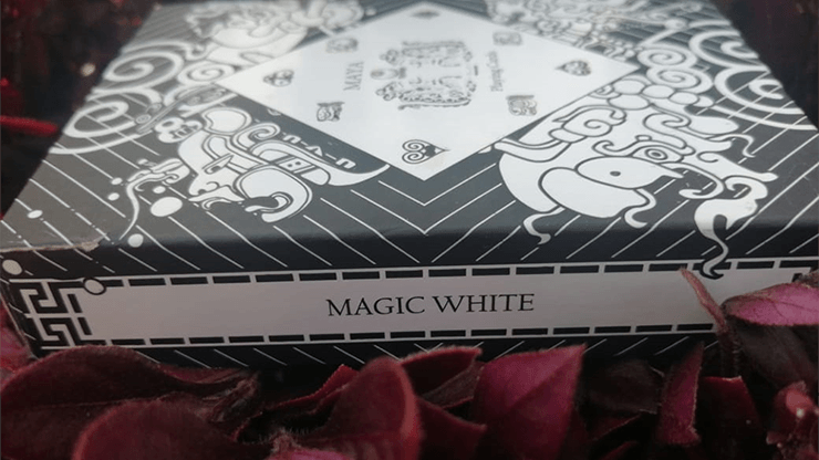 PlayingCardDecks.com-Maya Magic White Playing Cards