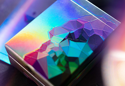 PlayingCardDecks.com-Memento Mori Holographic Playing Cards EPCC