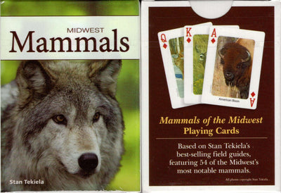 PlayingCardDecks.com-Midwest Mammals Playing Cards