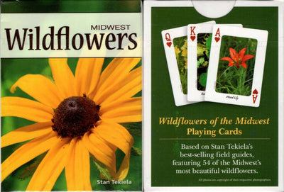 PlayingCardDecks.com-Midwest Wildflowers Playing Cards