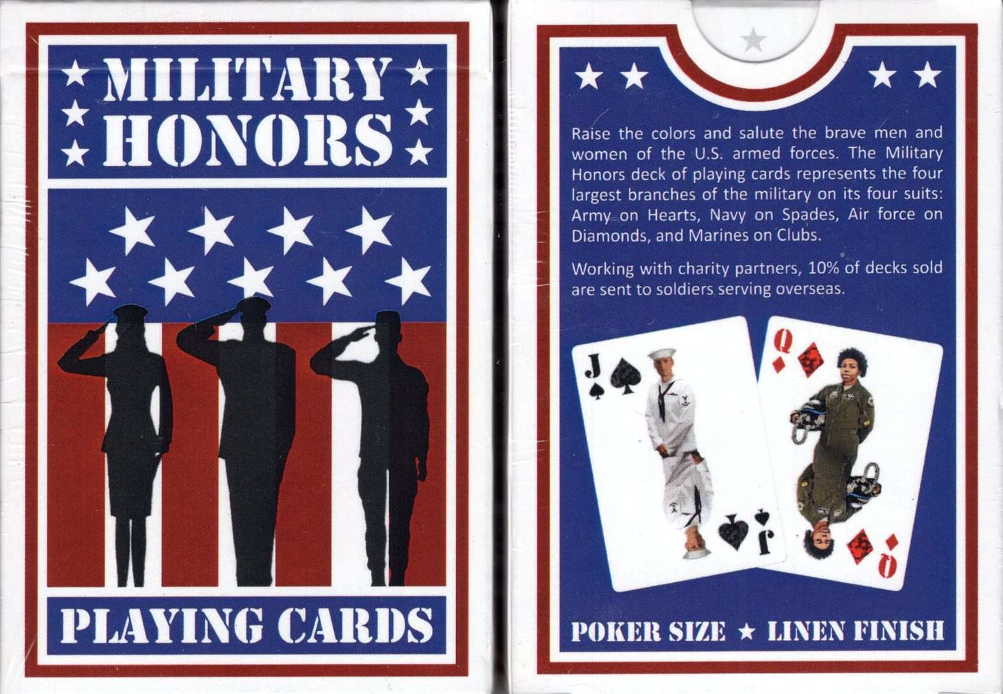 PlayingCardDecks.com-Military Honors Playing Cards